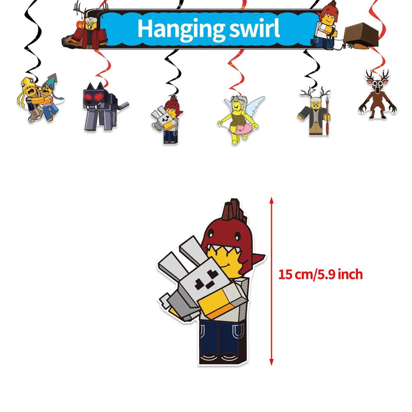 Forest Night Horror Game Party Decorations