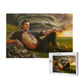 Funny Meme Jeff Wooden Jigsaw Puzzle