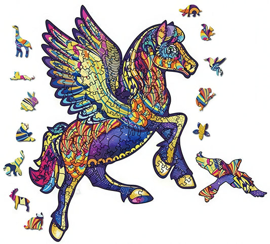 Unicorn Jigsaw Puzzles - Unique Shaped Wooden Puzzles