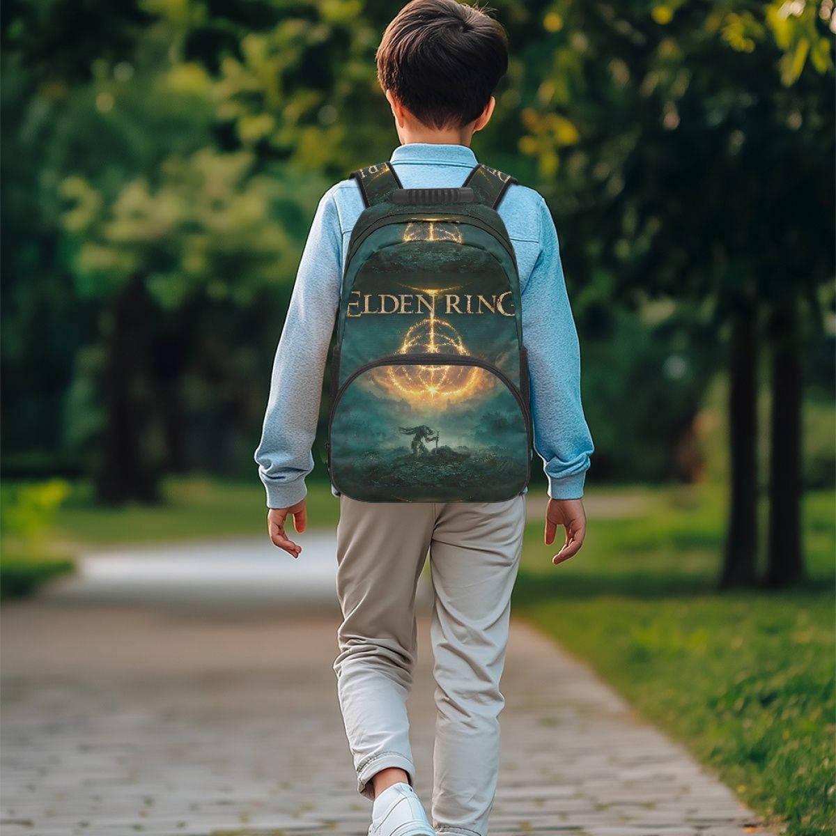 Gothic Elden Video Game Backpack