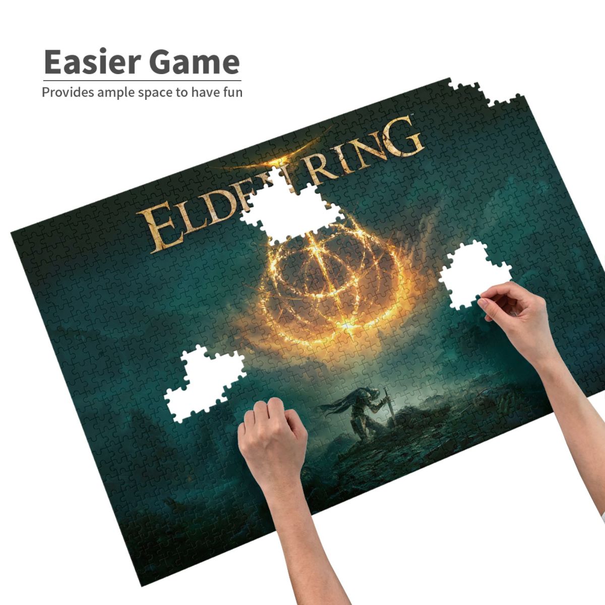 Gothic Elden Video Game Wooden Jigsaw Puzzle