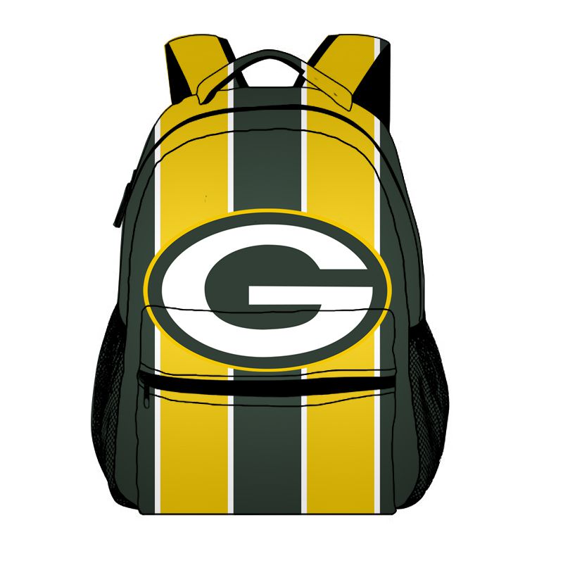 Green Bay Football Sport School Backpack