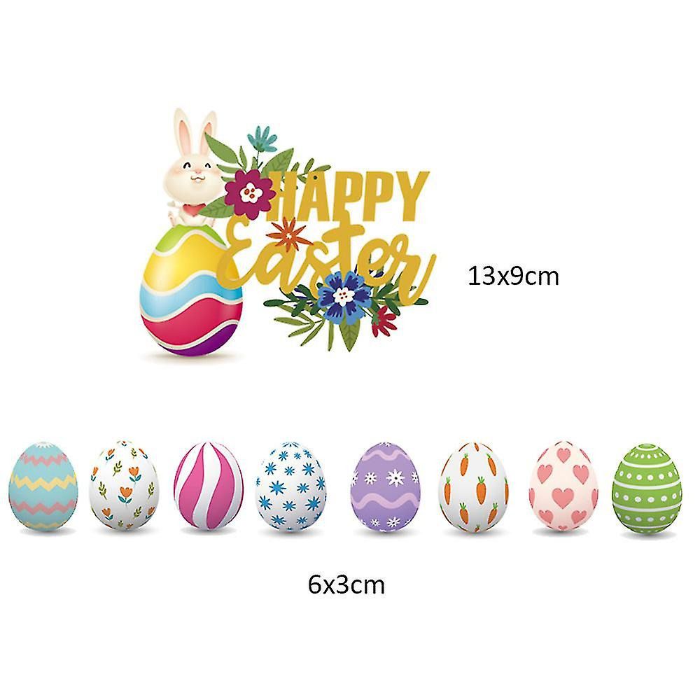 29pcs Happy Easter Celebrate Balloons Party Decorations