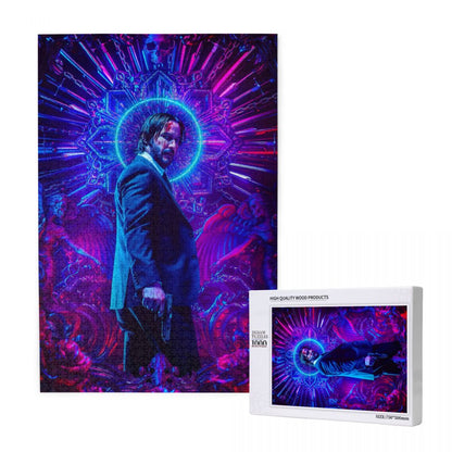 John Hitman Film Wooden Jigsaw Puzzle