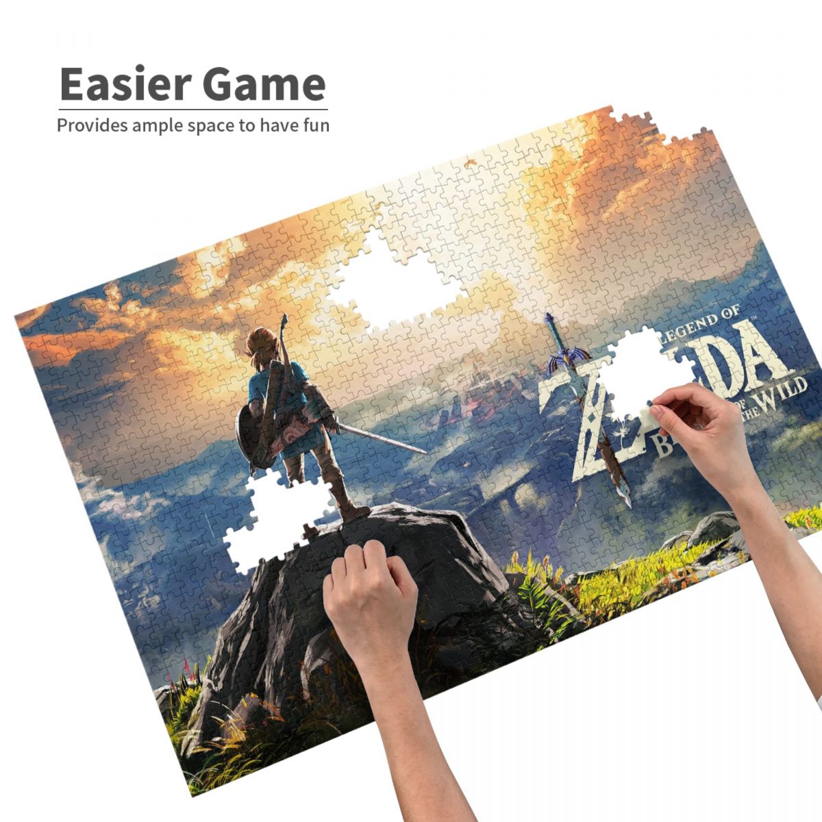 Legend of Princess Hero Game Wooden Jigsaw Puzzle