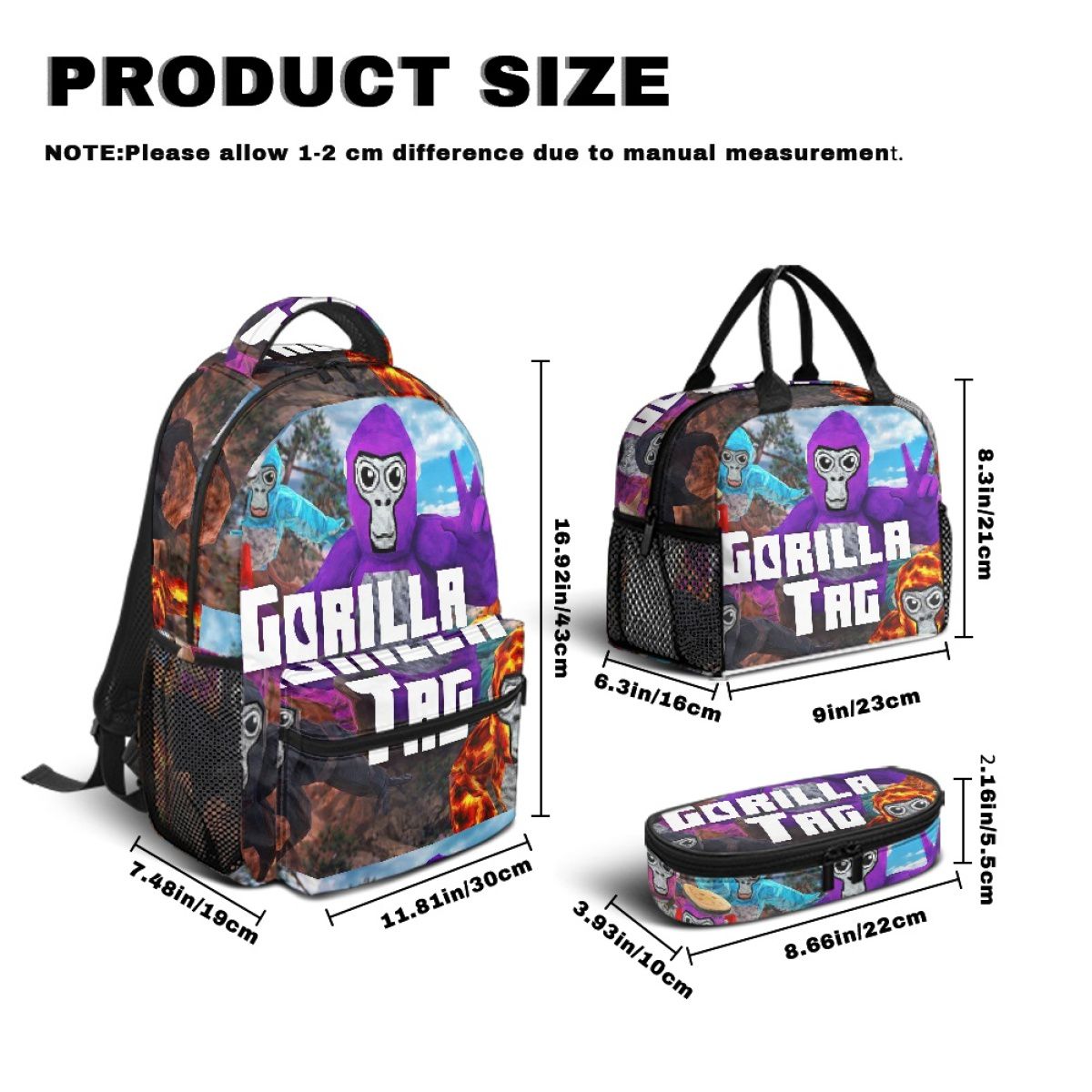 Legless Gorillas Casual Game Backpack