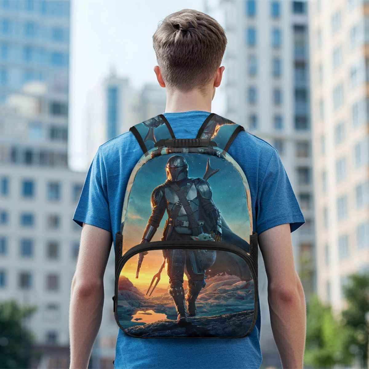 Lone Gunfighter Fantasy Backpack