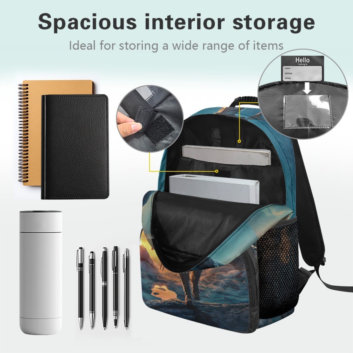 Lone Gunfighter Fantasy Backpack