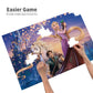 Long Blonde Hair Princess Wooden Jigsaw Puzzle