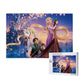 Long Blonde Hair Princess Wooden Jigsaw Puzzle
