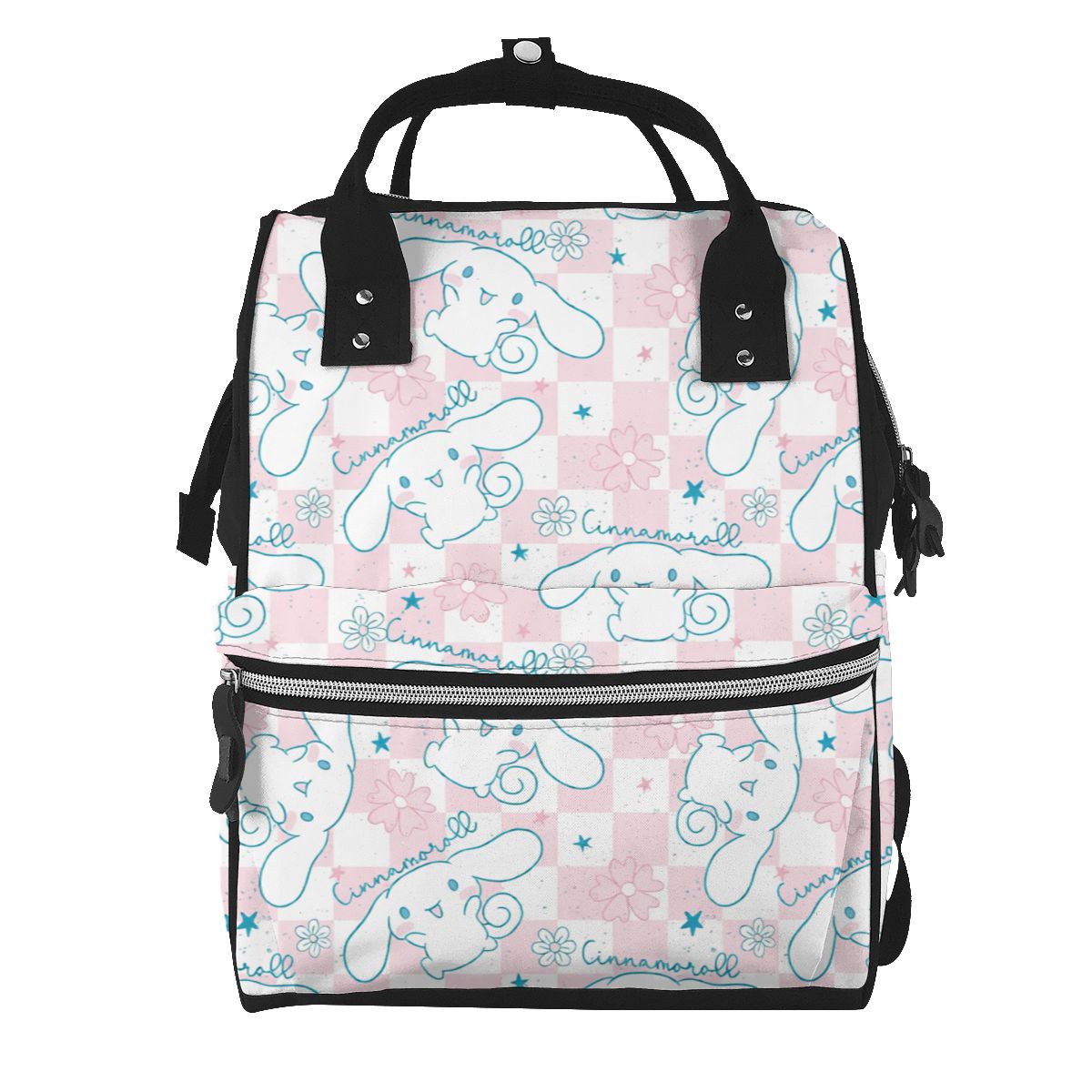 Long Ear White Puppey Diaper Bag Backpack