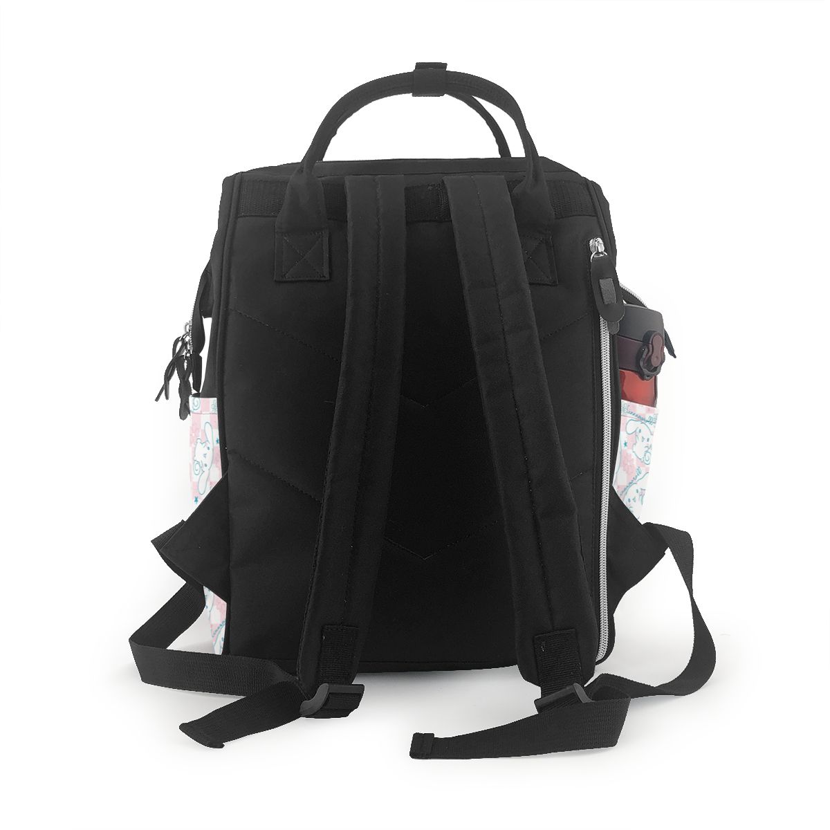 Long Ear White Puppey Diaper Bag Backpack