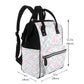 Long Ear White Puppey Diaper Bag Backpack