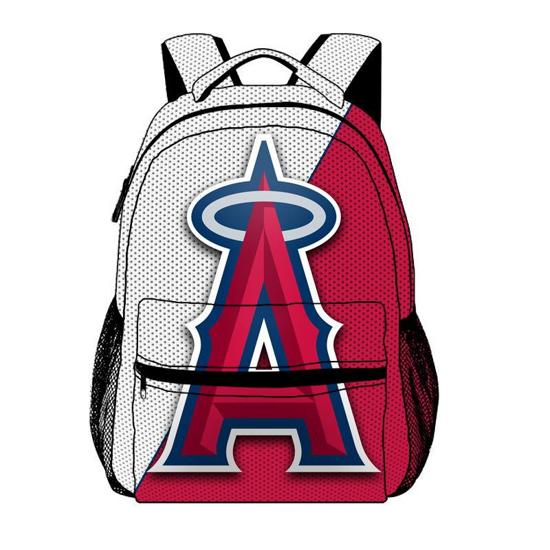 Los Angeles Red Baseball Sport School Backpack