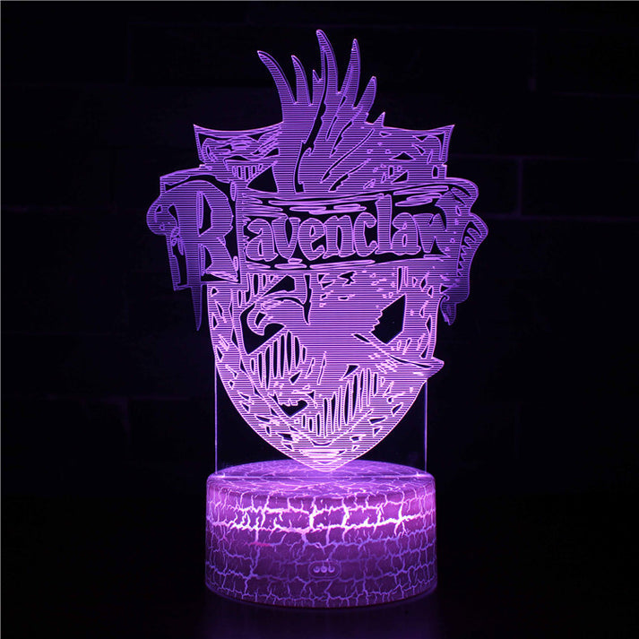 Hogwarts Crest 3D Night Light