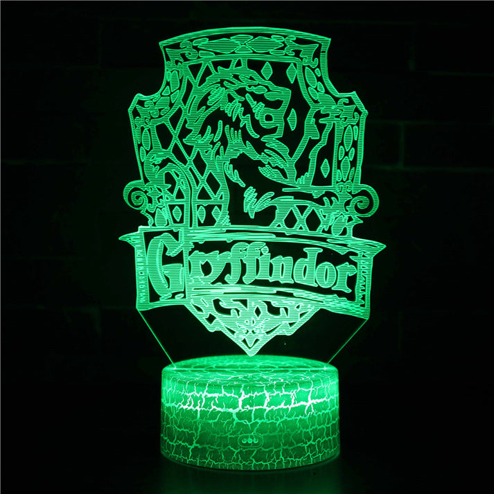 Hogwarts Crest 3D Night Light