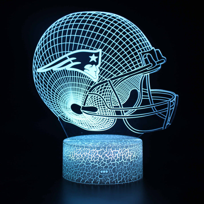 Patriots Football 3D Night Light