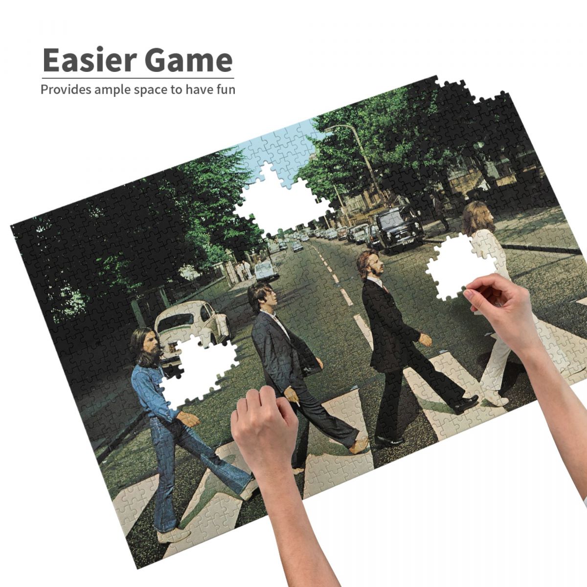 Music Album Abbey Road Wooden Jigsaw Puzzle