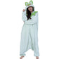 Quadrupedal Feline Grass Species Cartoon Costume Onesie