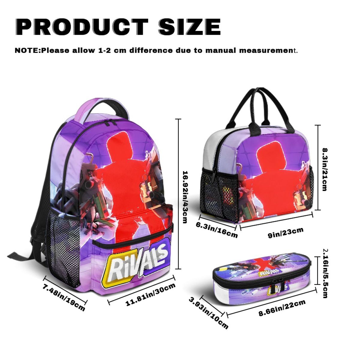 Quick Rounds FPS Game Backpack