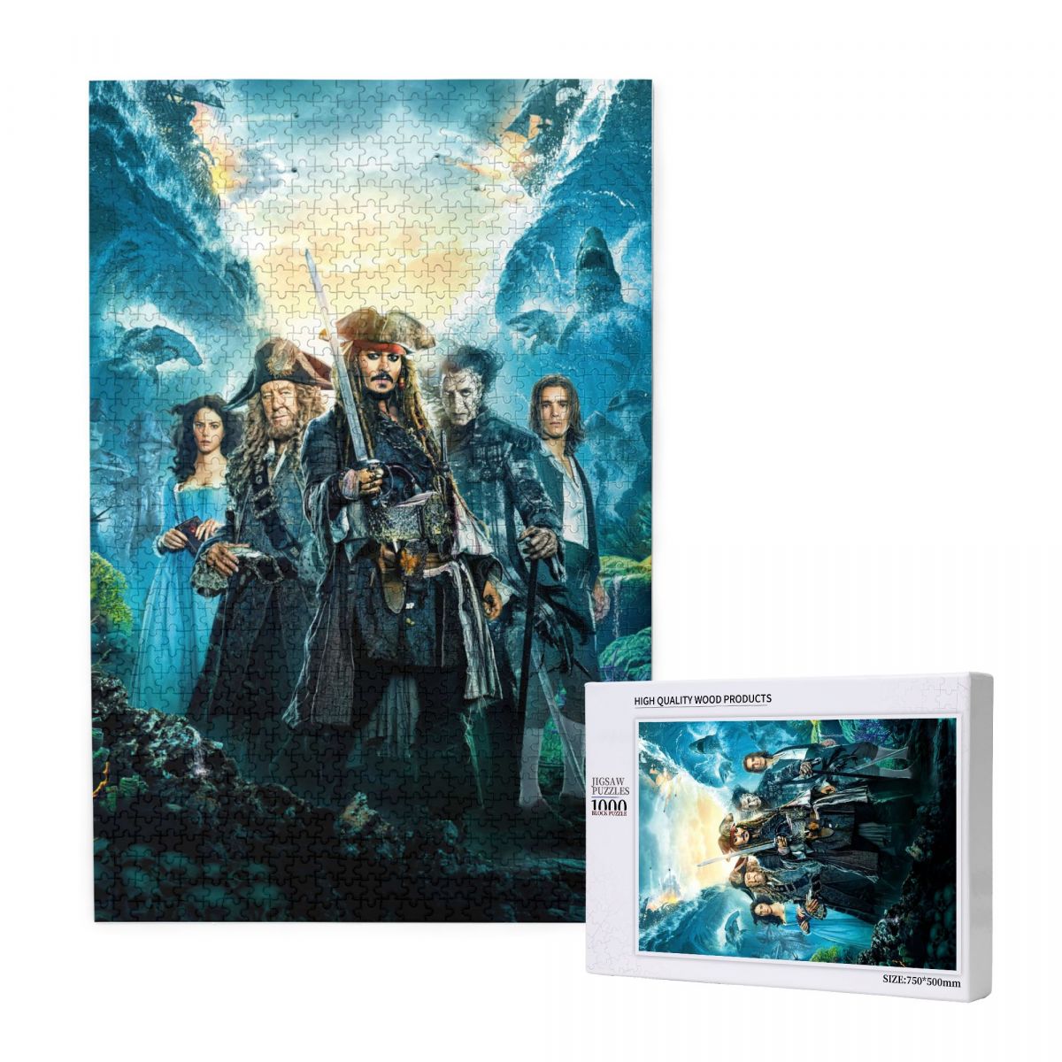 Supernatural Swashbuckler Wooden Jigsaw Puzzle