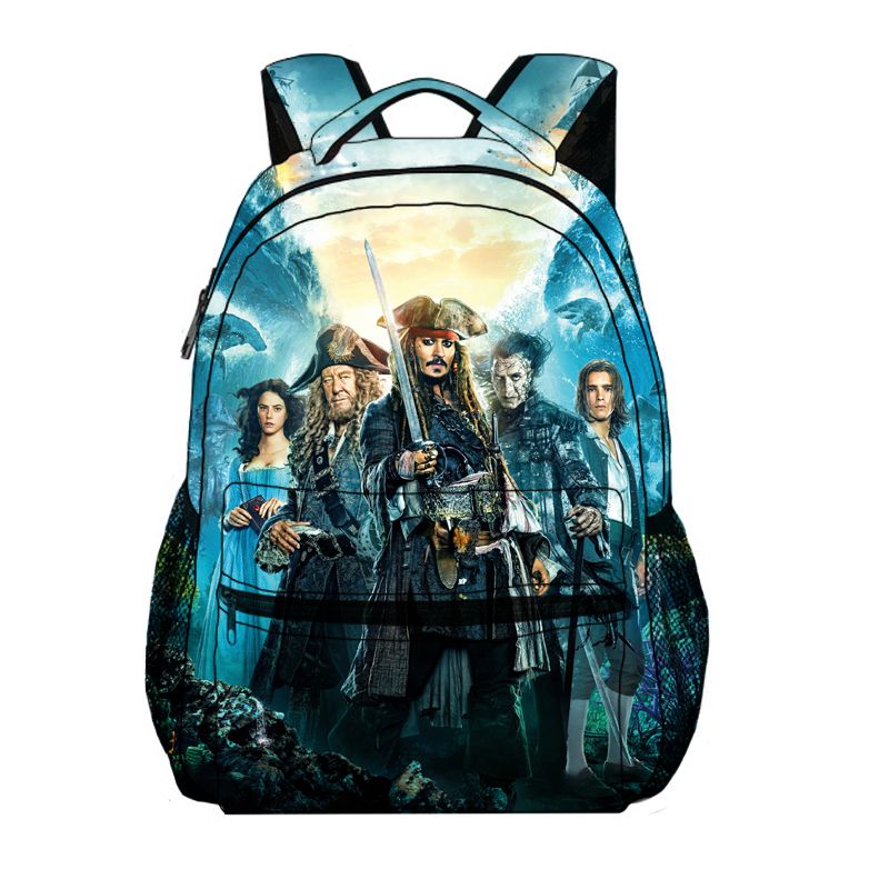 depp leather backpack Pirates of the Caribbean Backpack, Johnny Depp Jack Sparrow Movie, Kids Leather Travel School Bag Bookbag – ApesBox