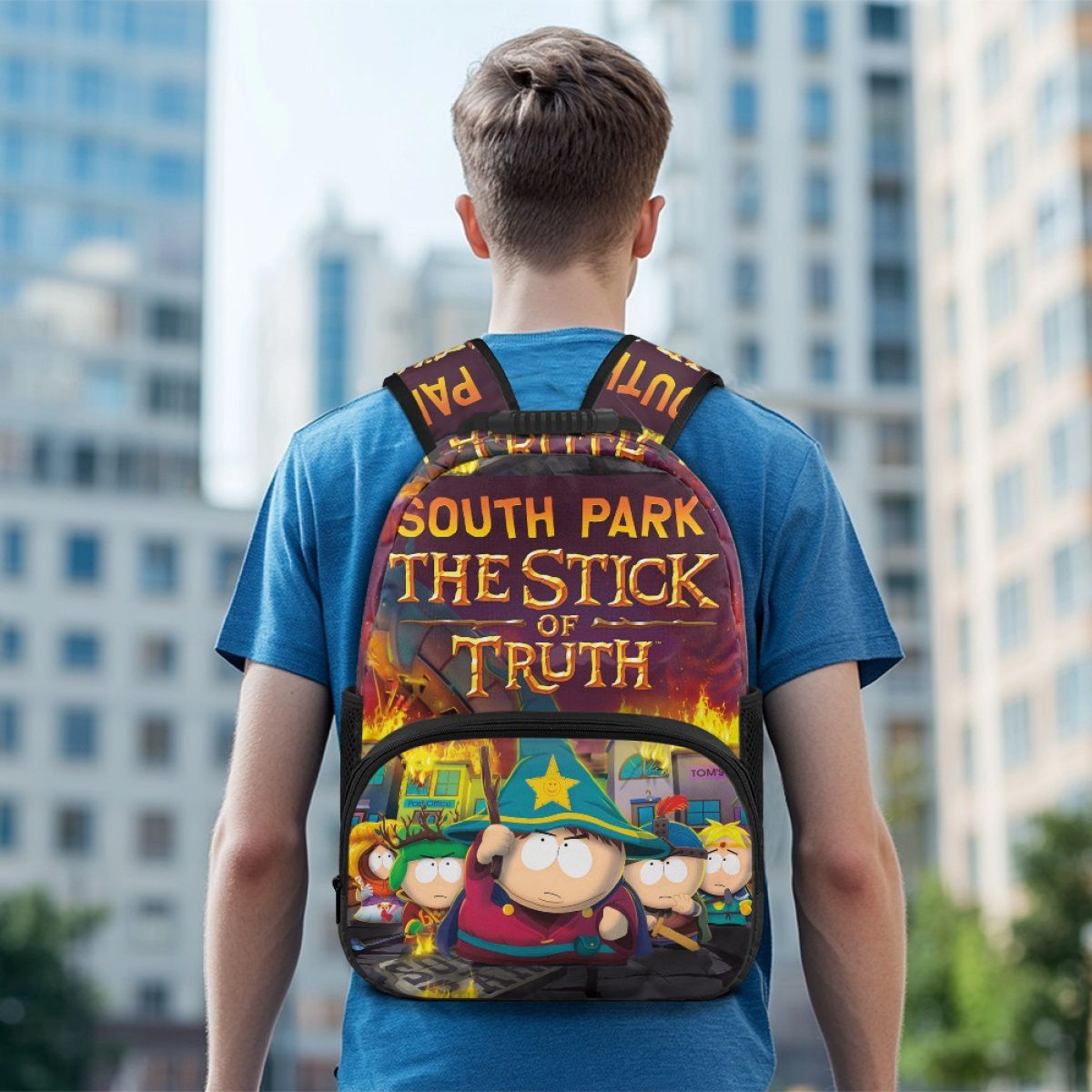 Surreal Adventures Satirical Animated Backpack