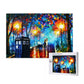 Tardis Police Box Wooden Jigsaw Puzzle