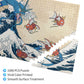The Great Wave Dragon Wooden Jigsaw Puzzle
