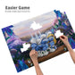 Tiny Blue Creatures Wooden Jigsaw Puzzle
