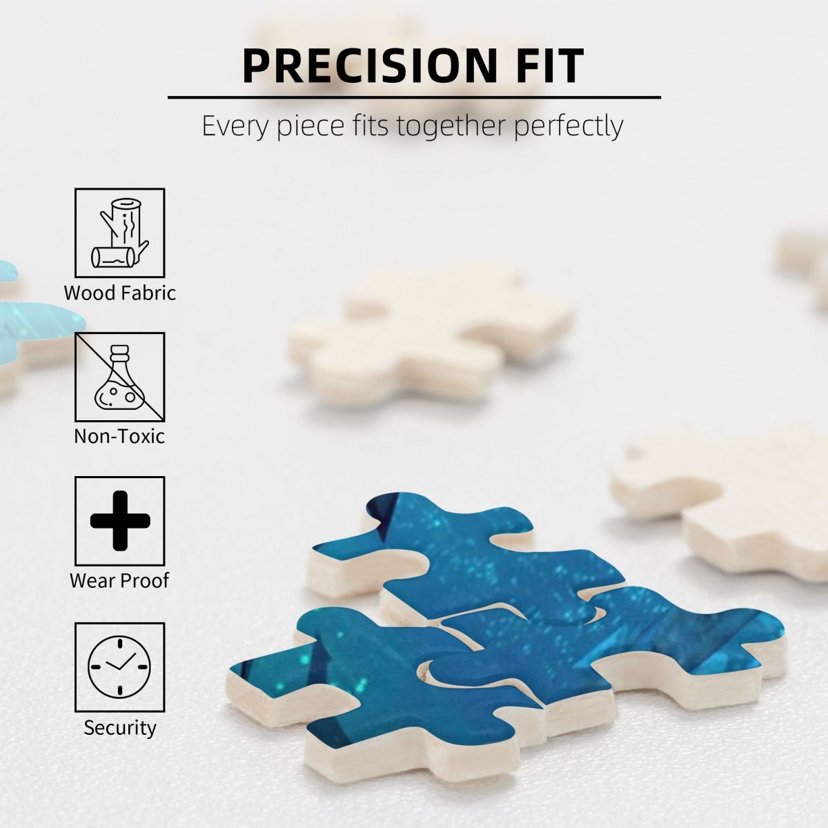 Underwater Kingdom Superhero Wooden Jigsaw Puzzle