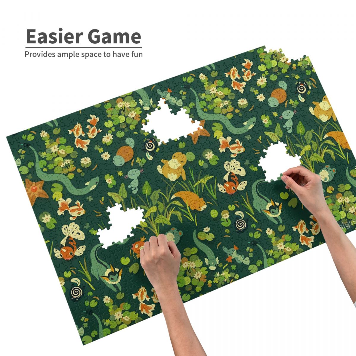 Water Species Wooden Jigsaw Puzzle