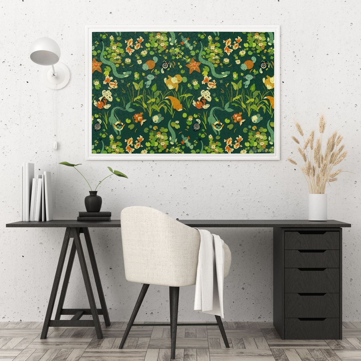Water Species Wooden Jigsaw Puzzle