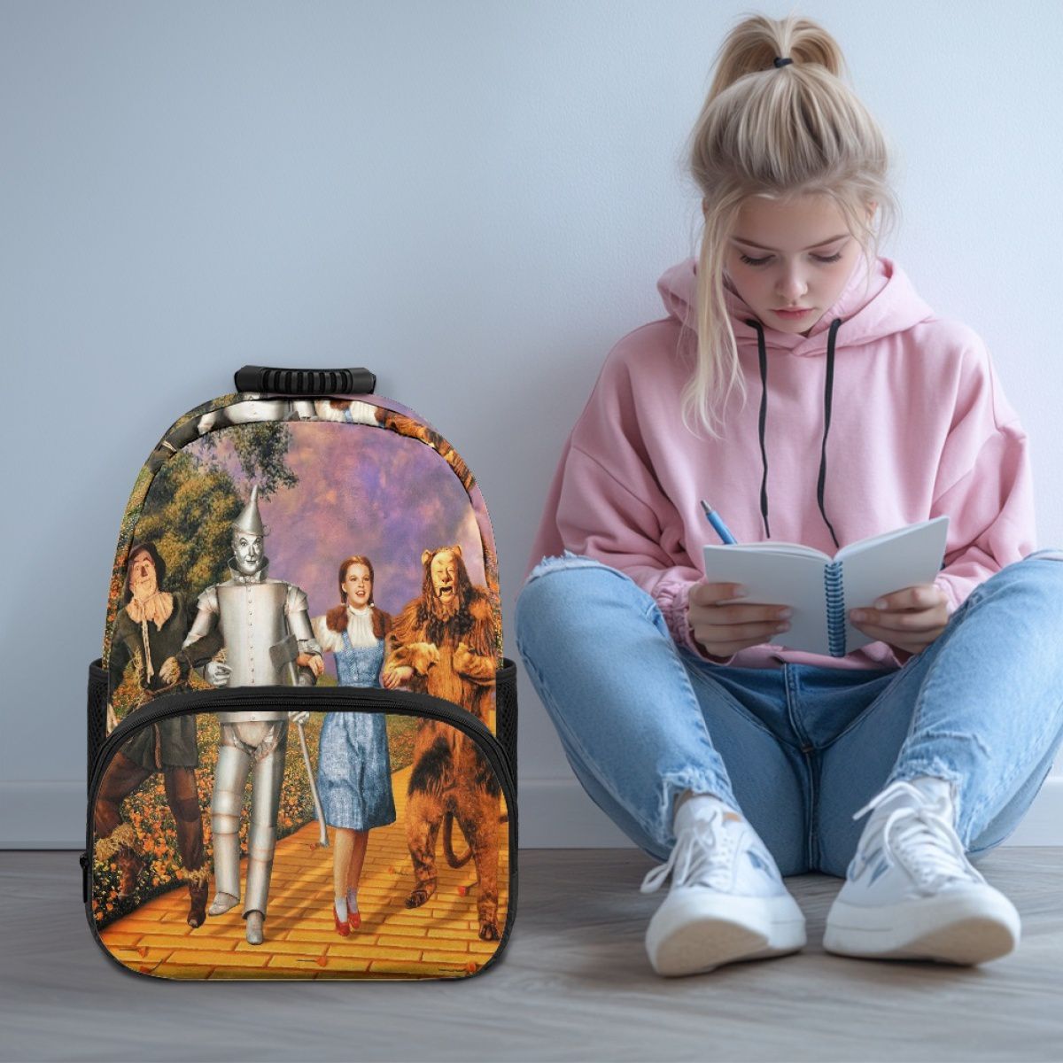 Young Kansas Girl Backpack