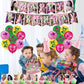 30pcs Cartoon Melanie Birthday Balloons Party Decorations