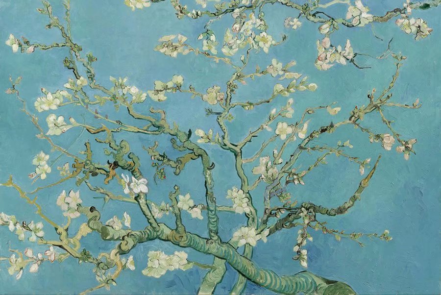 Vicent Van Gogh Almond Blossom 1000 Pieces Jigsaw Puzzles
