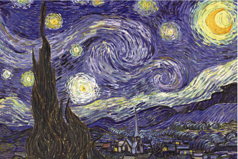 Van Gogh Starry Night 1000 Pieces Jigsaw Puzzles