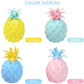 4 Pcs Pineapple Squeeze Toy Orbeez Stress Ball Squishy Pressure Fidget Toys (Random Color)