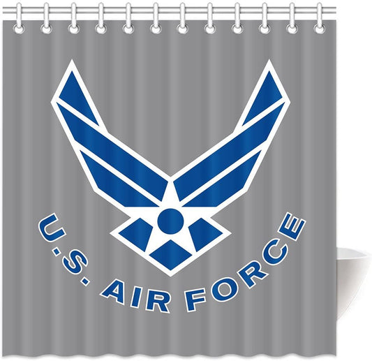 U.S. Air Force Symbol Shower Curtain
