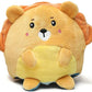Mini Lion Stuffed Animal Emotion Mood Changing Happy Angry Mad Reversible Plushies