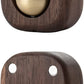 Square Walnut Wooden Shopkeepers Bell