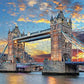 Puzzle de 1000 pièces avec photo de la tour architecturale de London Bridge