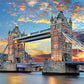 1000 Pieces London Tower Bridge Architectural Picture Jigsaw Puzzle Modern Home Decoration