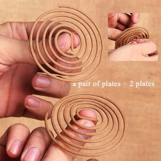 48 Stück spiralförmige Räucherspiralen, Geruch und Aroma, 4 Stunden