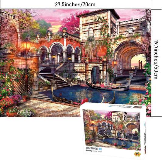 Vience Water City 1000 Pieces Jigsaw Puzzles