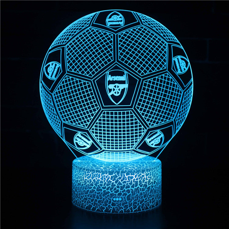 Arsenal Football Lamp 3D Night Light