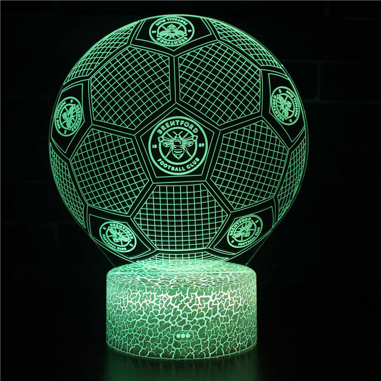 Brentford Football Lamp 3D Night Light