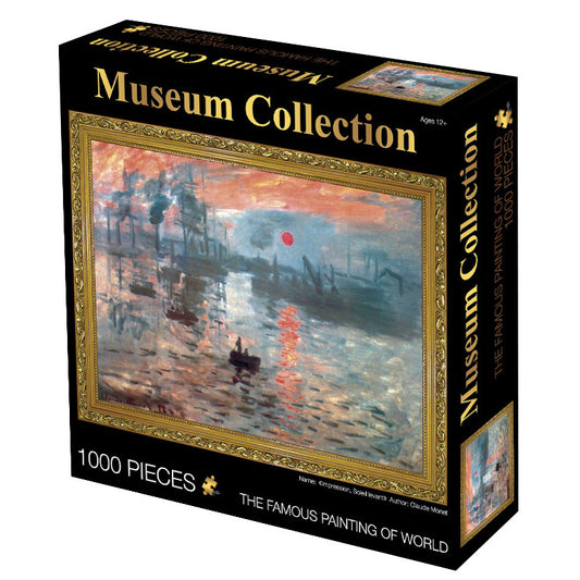Claude Monet Art Sailboats on The Seine 1000 Pieces Jigsaw Puzzles
