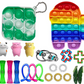 Ensemble de jouets Fidget sensoriel astronaute coloré jouets anti-anxiété pour adultes enfants (21 pièces/paquet)