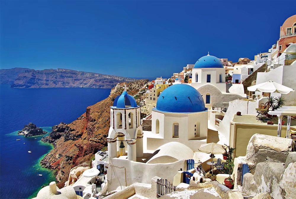 Greece Country Beach Island 1000 Pieces Jigsaw Puzzles